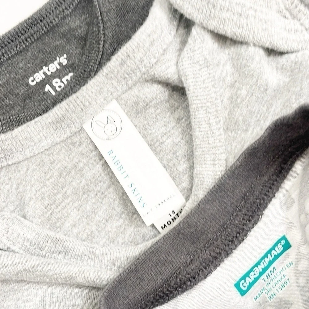 Carter's/Garanimals/Rabbit Skins baby boys bodysuits